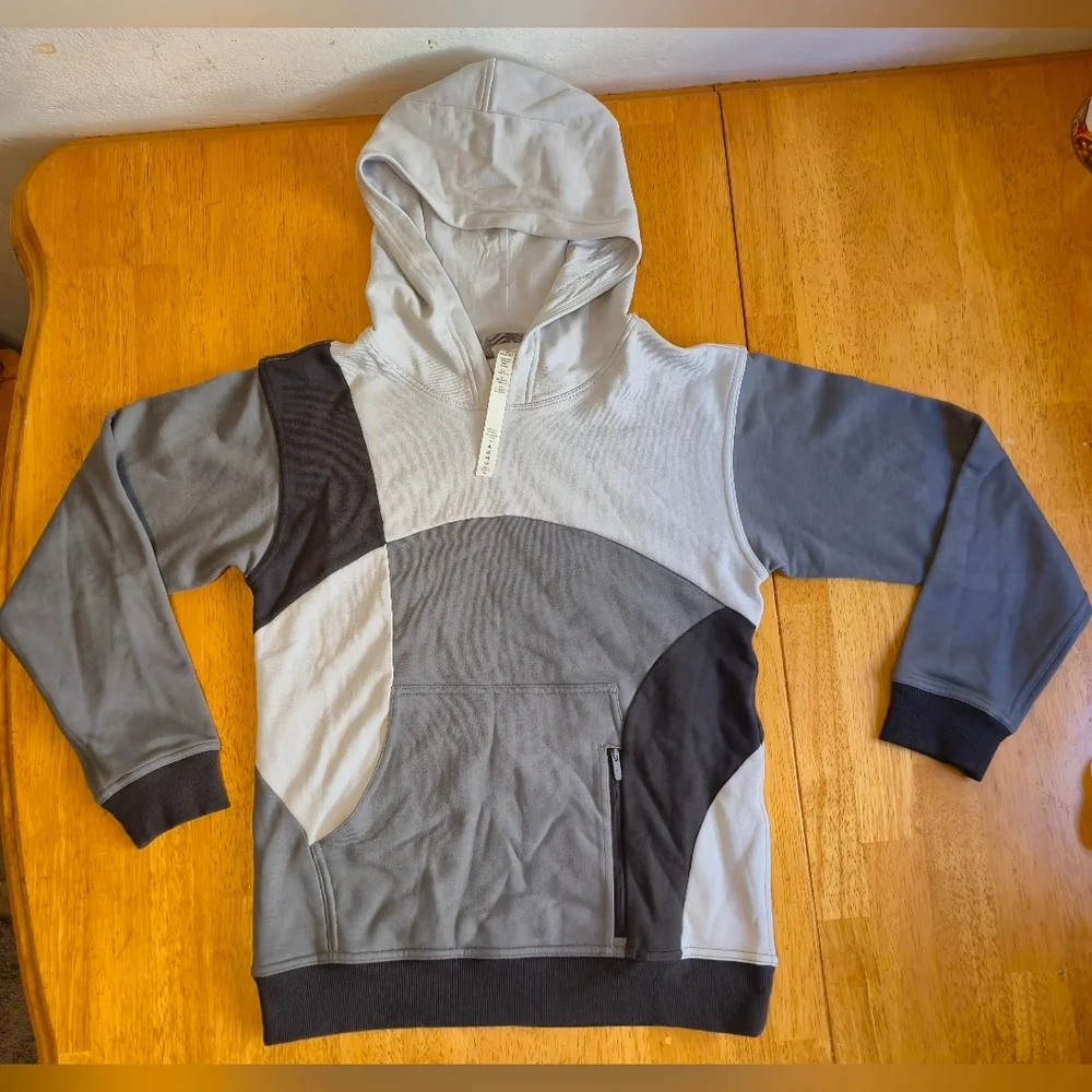 Lululemon Athletica Gray and White‎ Jacket